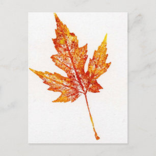 Blätternatur Print Postcard Postkarte