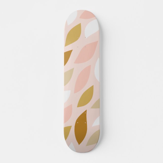 Blattmuster 1 skateboard (Vorne)
