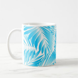 Blattmuster Kaffeetasse