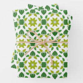 Blattmuster, Muster von Blätter, grüne Blätter