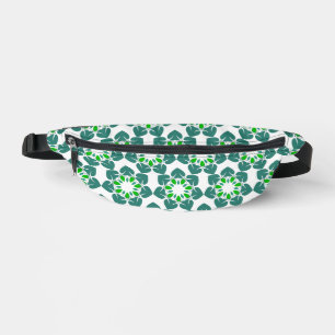 Blattmuster, Muster von Blätter, grüne Blätter Bauchtasche
