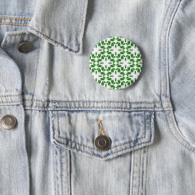 Blattmuster, Muster von Blätter, grüne Blätter Button (Beispiel)