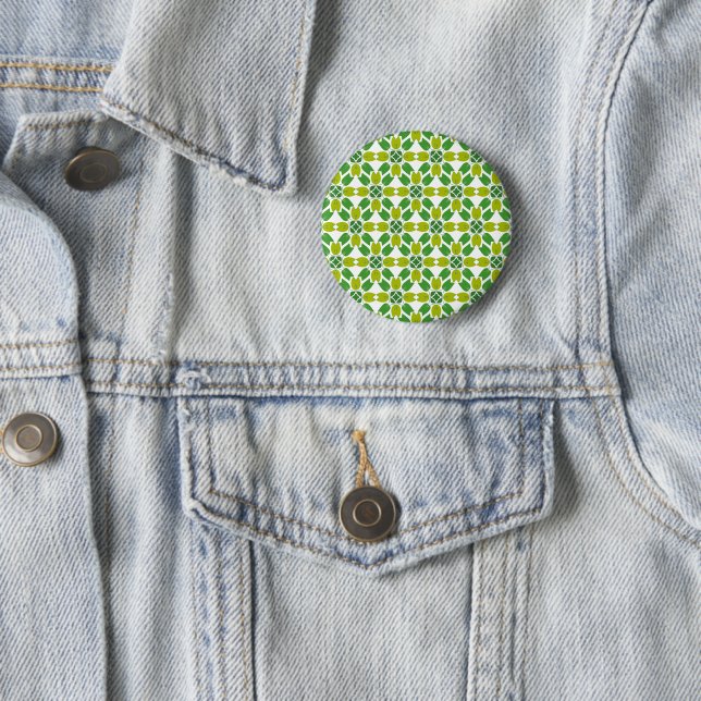 Blattmuster, Muster von Blätter, grüne Blätter Button (Beispiel)