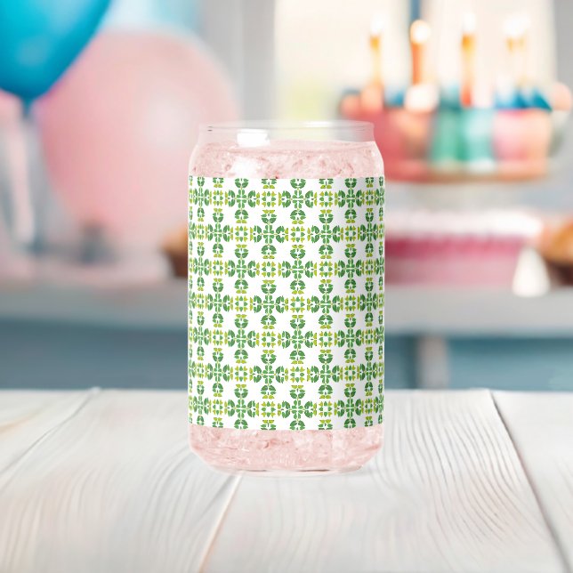 Blattmuster, Muster von Blätter, grüne Blätter Dosenglas (Insitu (Baby Party))