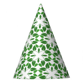 Blattmuster, Muster von Blätter, grüne Blätter Partyhütchen
