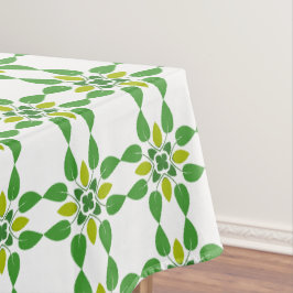 Blattmuster, Muster von Blätter, grüne Blätter Tischdecke