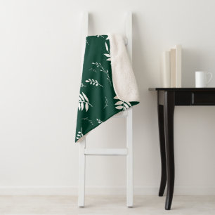 Blattmuster Sherpadecke