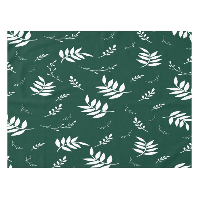 Blattmuster Tischdecke (Vorderseite (Horizontal))