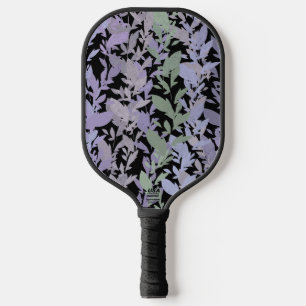 Blattreiche kriechende Weinreben-Zeichnungsmuster Pickleball Schläger