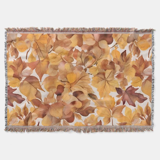 Blattreiches Farbpattern-Design  Decke (Vorderseite)