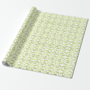 Blättrige Eleganz: Geschenkpapier von ZazzleWrapMa
