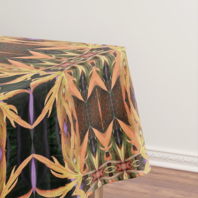 Blattstudienmuster Tischdecke (Beispiel)