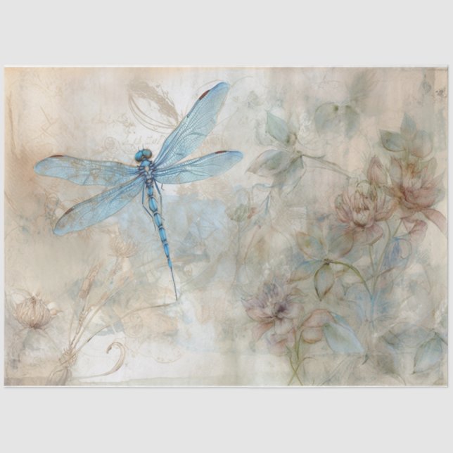 Blau 11 seidenpapier (Vorderseite)