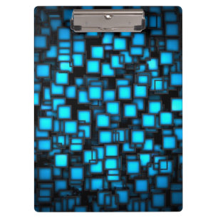 Blau Abstrakt/Zwischenablage Klemmbrett