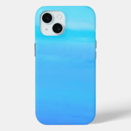 Blau als Abstrakte Kunst des Sky Case-Mate iPhone Hülle