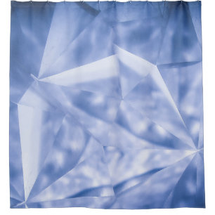 Blau-Anzug Duschvorhang