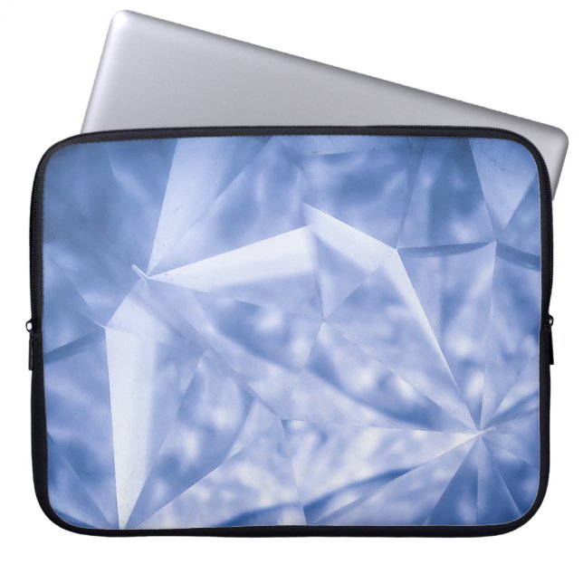 Blau-Anzug-Jacke Laptopschutzhülle (Vorderseite)
