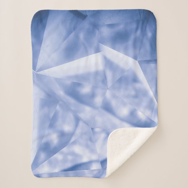 Blau-Anzug Sherpadecke (Vorderseite)