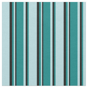 Blau, Aquamarin und schwarz farbiges Muster Stoff