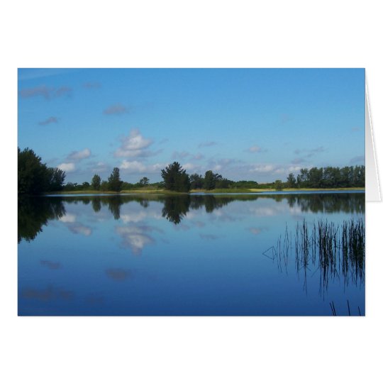 Blau auf Blau Karte