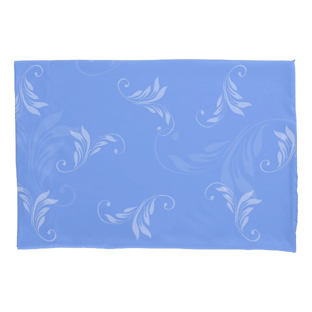 Blau auf blau kissenbezug (Vorderseite)
