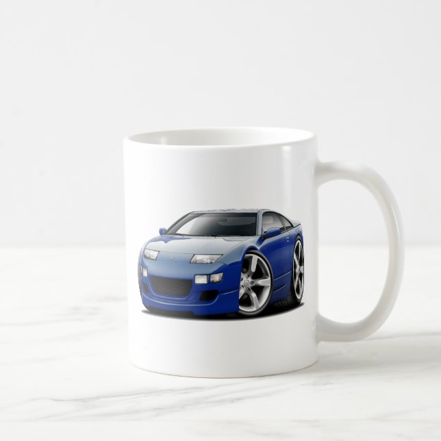 Blau-Auto Nissans 300ZX DK Kaffeetasse (Rechts)