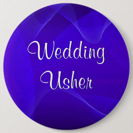 Blau bewegt Usher wellenartig Button