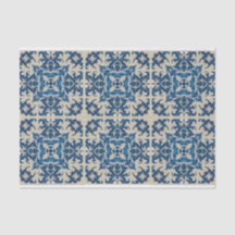 Blau bis 6 x 6 Fliesendesign Decodilatationspapier