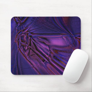 Blau bis lila verblasste Textur und digitale Kratz Mousepad