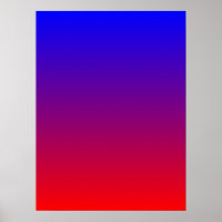 Blau bis Rot