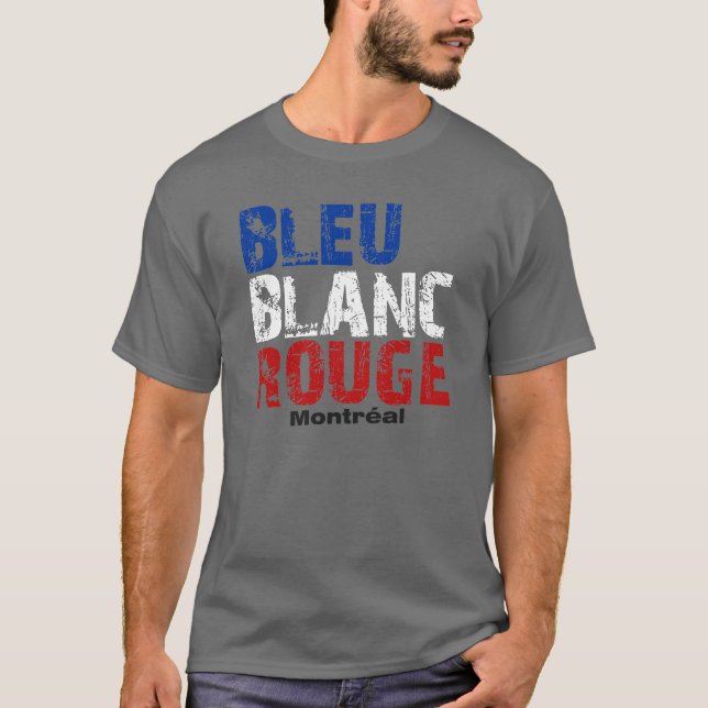 BLAU, BLANC, ROUGE T-Shirt (Vorderseite)