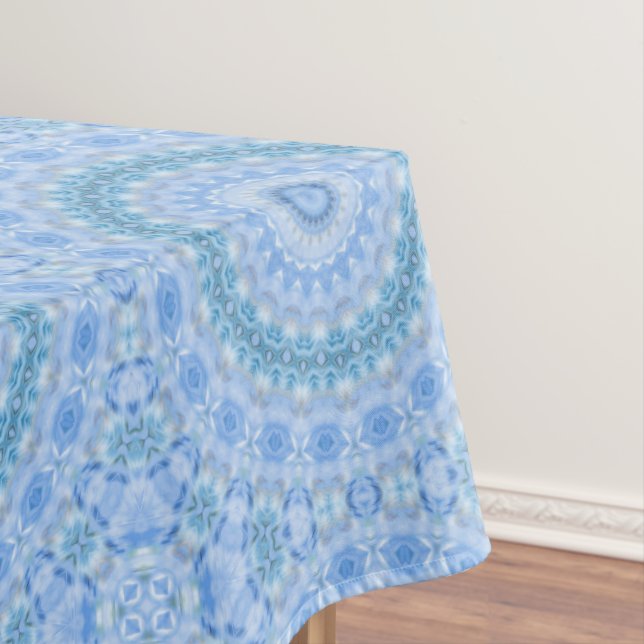 Blau, blau tischdecke (Beispiel)