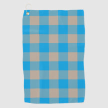 Blau Braun Karomuster
