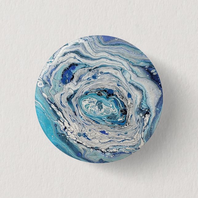 Blau Button (Vorderseite)