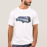 Blau-Chevrolet-Kombiwagen 1962