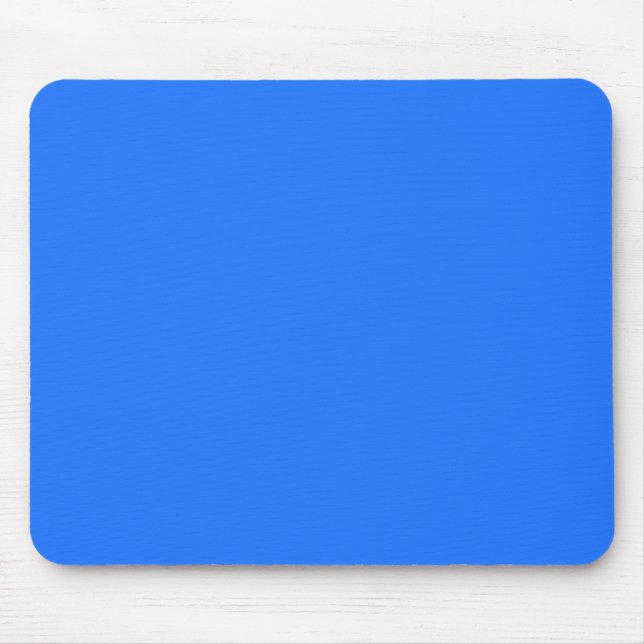  Blau (Crayola) (einfarbig)   Mousepad (Vorne)