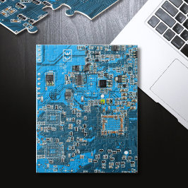 Blau der Computergehäuse
