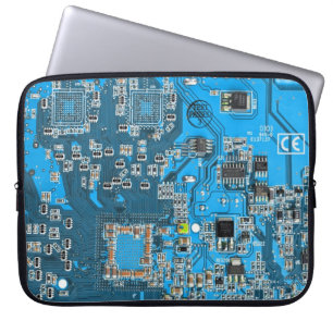 Blau der Computergehäuse Laptopschutzhülle