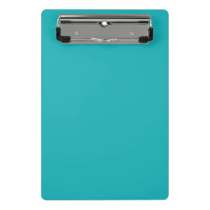 Blau des Meeres aquamarin Mini Klemmbrett
