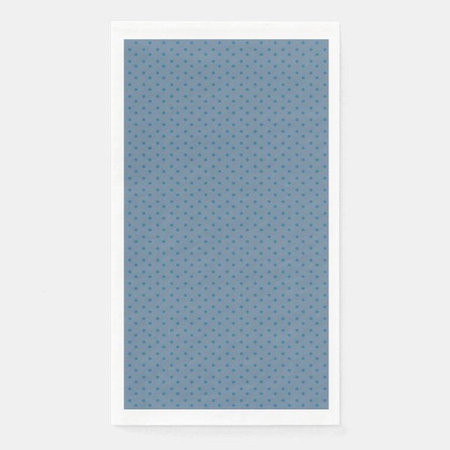 Blau-Design Serviette (Vorderseite)