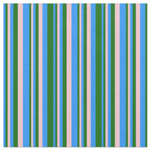 Blau, dunkelgrün und rosa Farbmuster Stoff