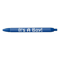 Blau Es ist ein Boy-Hand-Out-Stift