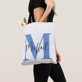 Blau fett und kursiv tasche