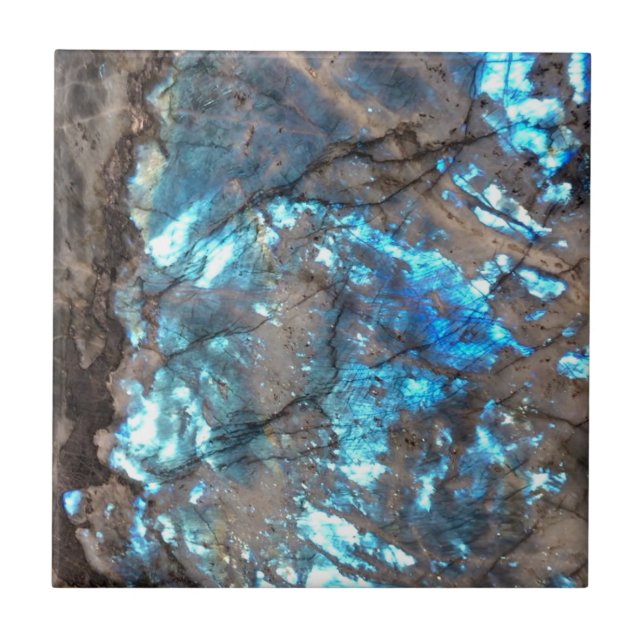 Blau Fliese (Vorderseite)