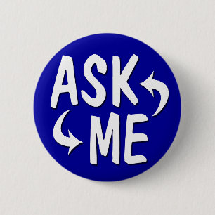Blau fragt mir Knopf/Pfeile Button