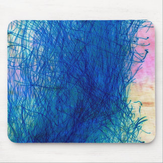 Blau funkt Mausunterlage Mousepad