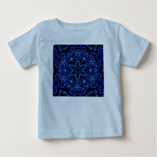 Blau gefärbt baby t-shirt