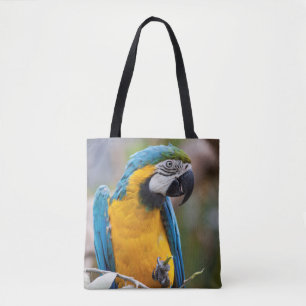 Blau-Gelb-Maca für die gesamte Drucktasche Tasche