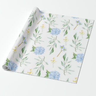 Blau Geschenkpapier