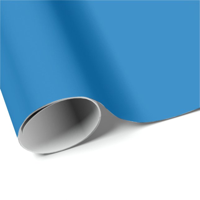 Blau Geschenkpapier (Rolleneckpunkt)